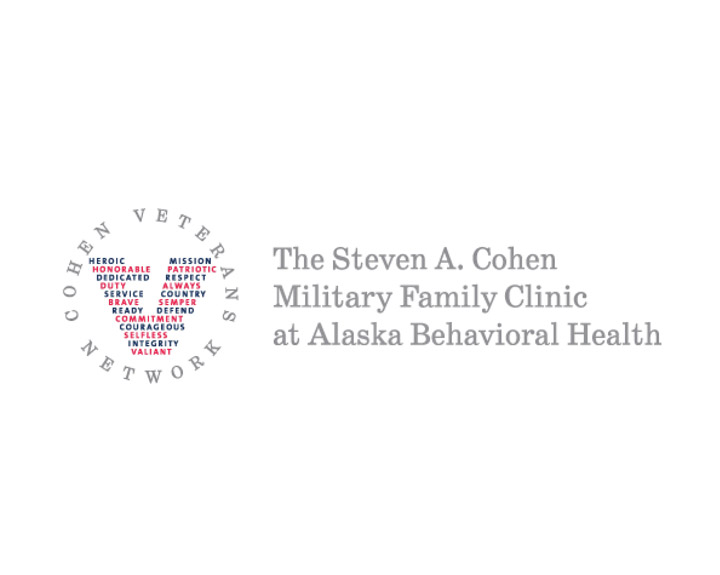 Cohen Veterans Network - Logo de The Steven A. Cohen Military Family Clinic at Alaska Behavioral Health