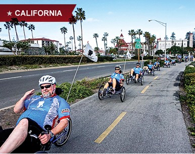 Warriors enjoyed perfect weather for Soldier Ride San Diego.