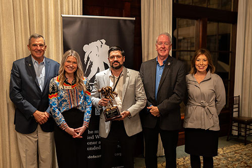 USAA was named WWP's Corporate Partner of the Year for its commitment to serving the veteran community.
