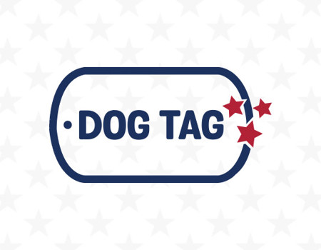 Dog Tag logo.