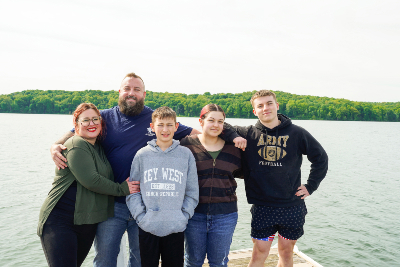 Matthew and his family