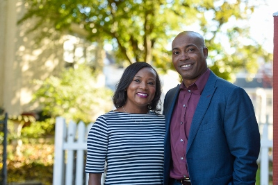 Sean and his wife
