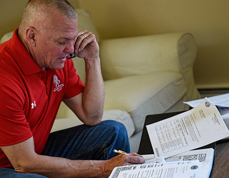 Wounded Warrior Thomas Kowolenko