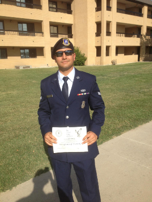 Danny in his tech military