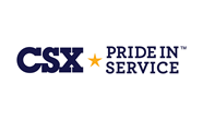 CSX Pride in Service Logo