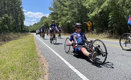 Warriors ride in Soldier Ride 250 in N.C.