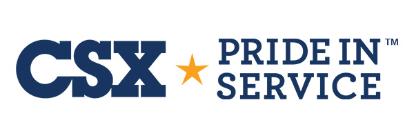 CSX - Logotipo de Pride in Service.