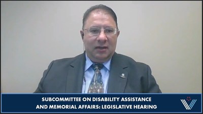 Wounded Warrior Project (WWP) veteran benefits training manager Frank Logalbo testified before the House Committee on Veterans Affairs, Subcommittee on Disability Assistance and Memorial Affairs.