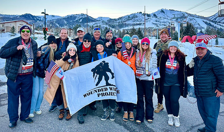 SnugZ employees participating in a virtual Carry Forward 5K