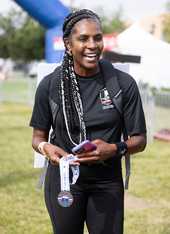 WWP warrior and Army veteran Tonya Oxendine.